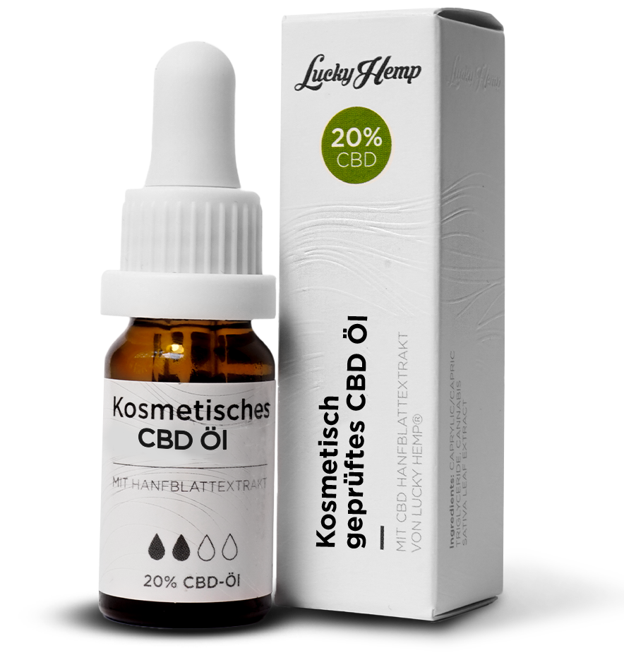 20% aceite de CBD - Lucky PURE®