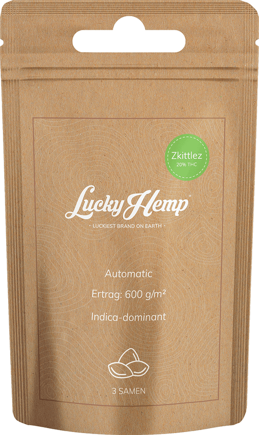 Zkittlez Samen Automatik bedruckt