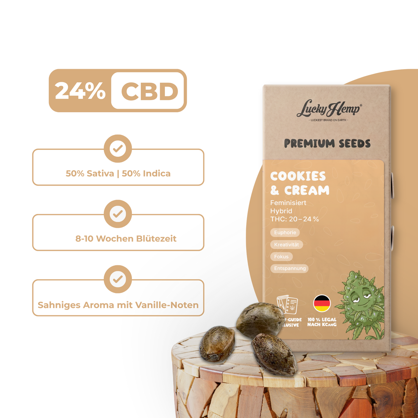 Cookies & Cream Samen Feminisiert