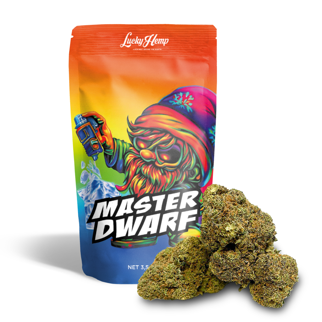 Master Dwarf Cali Pack Blüten Lucky Hemp   