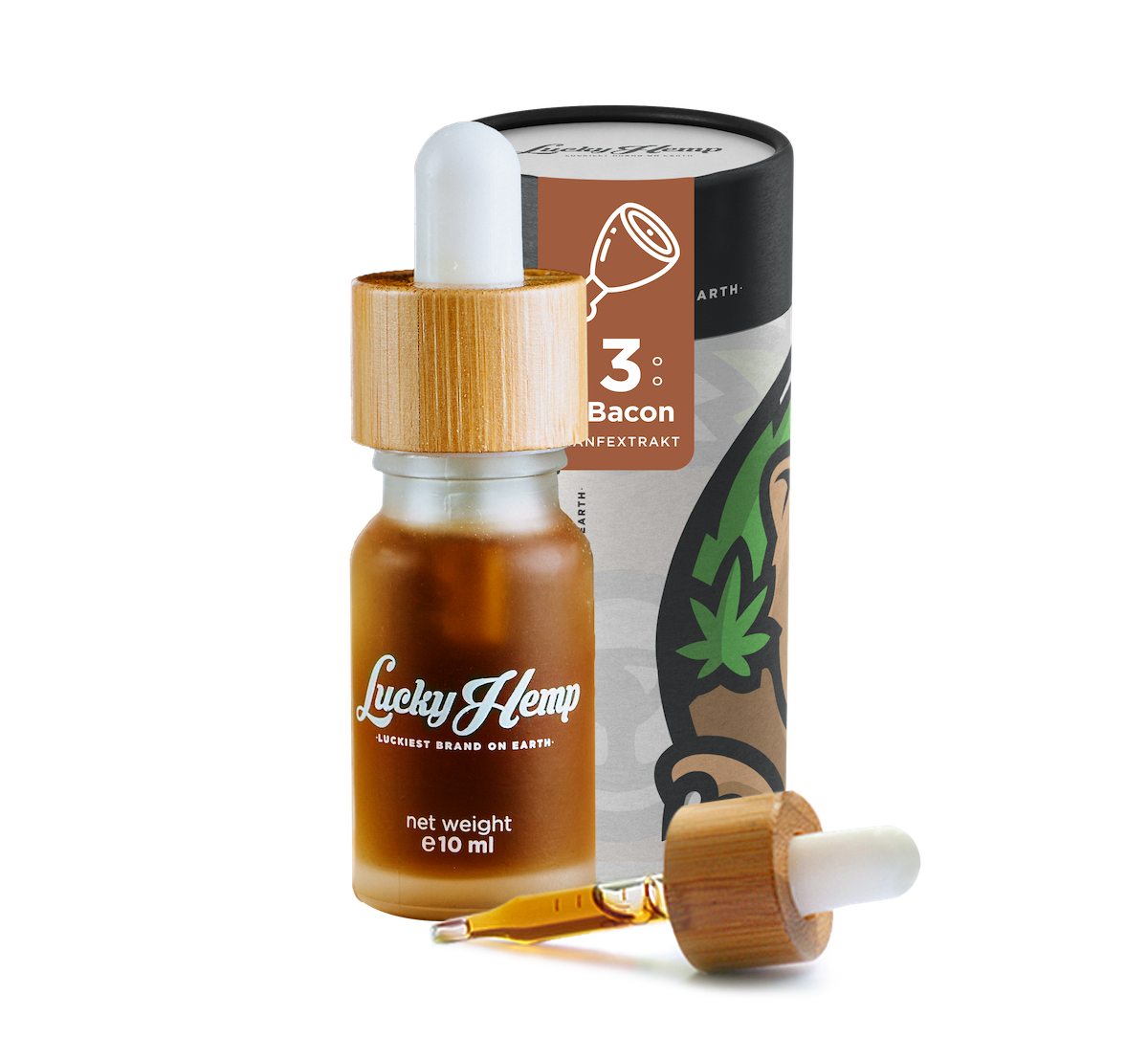Bacon CBD-Öl Öle Lucky Hemp   