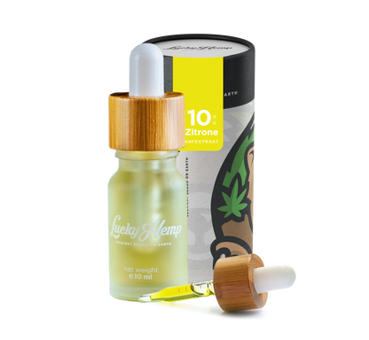 Zitronen CBD-Öl 10% Öle Lucky Hemp   