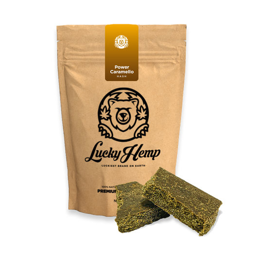 Power Caramello Ökopack Blüten Lucky Hemp
