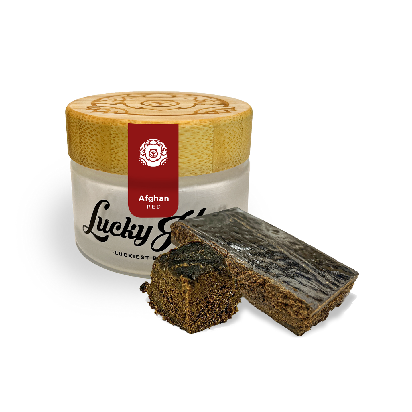 Roter Afghane 25% CBD Blüten Lucky Hemp   