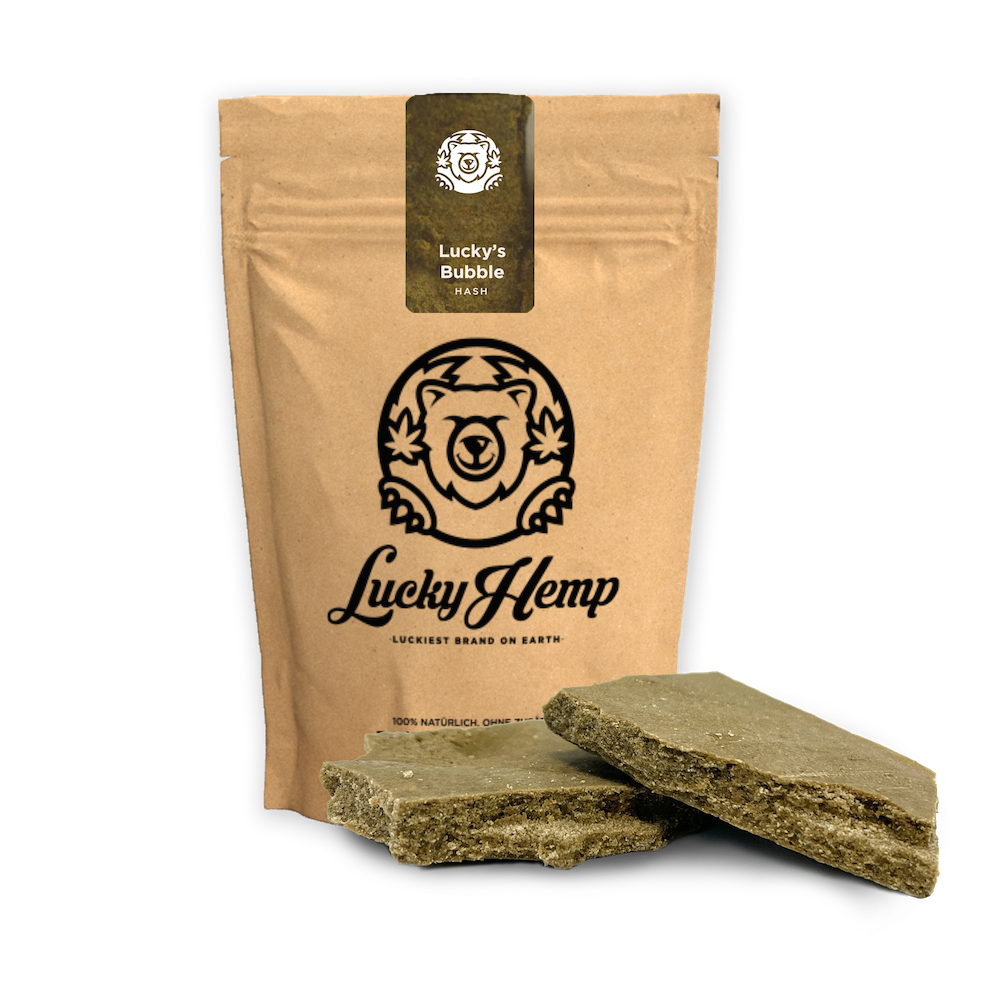 Lucky's Bubble Hash 40% CBD Blüten Lucky Hemp   
