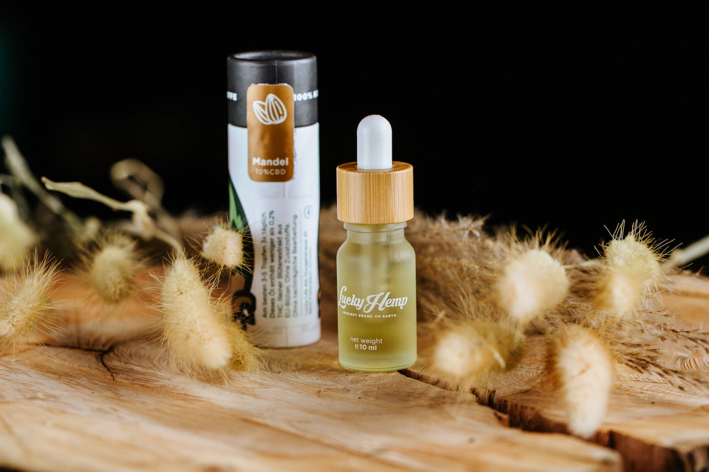 Mandel CBD-Öl 10% Öle Lucky Hemp   